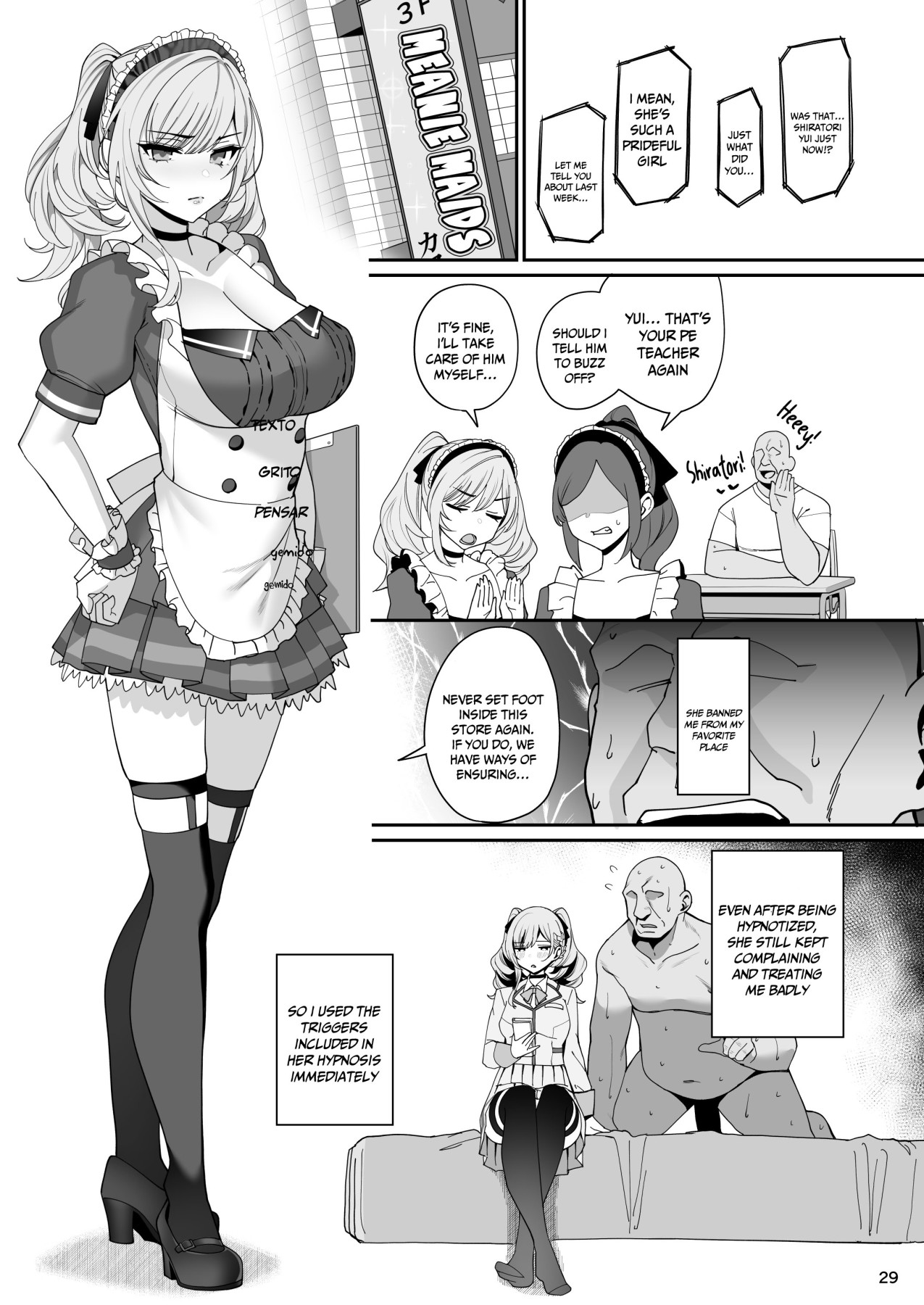 Hentai Manga Comic-Female Student Hypno-Read-30